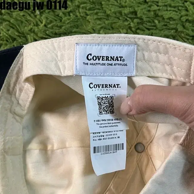 COVERNAT CAP 커버낫 캡 모자