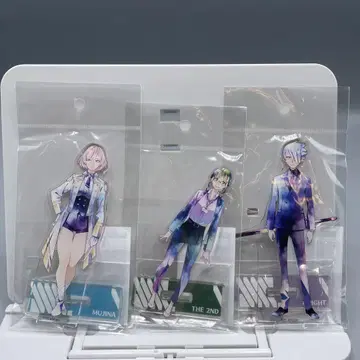 미개봉 무지나 다이너제논 PALE TONE 아크릴 피규어 3개 세트