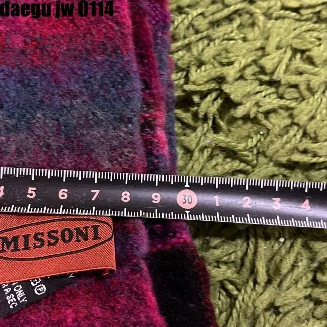 MISSONI MUFFLER 미쏘니 목도리