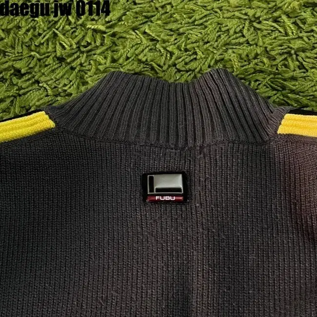 M FUBU KNIT 후부 니트 집업