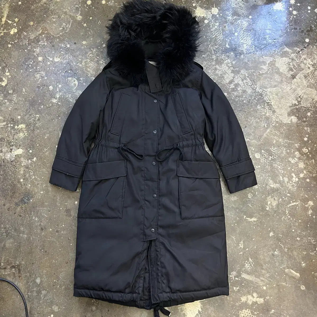 F) TOMBOY Duck Down Long Padded Jumper Jacket