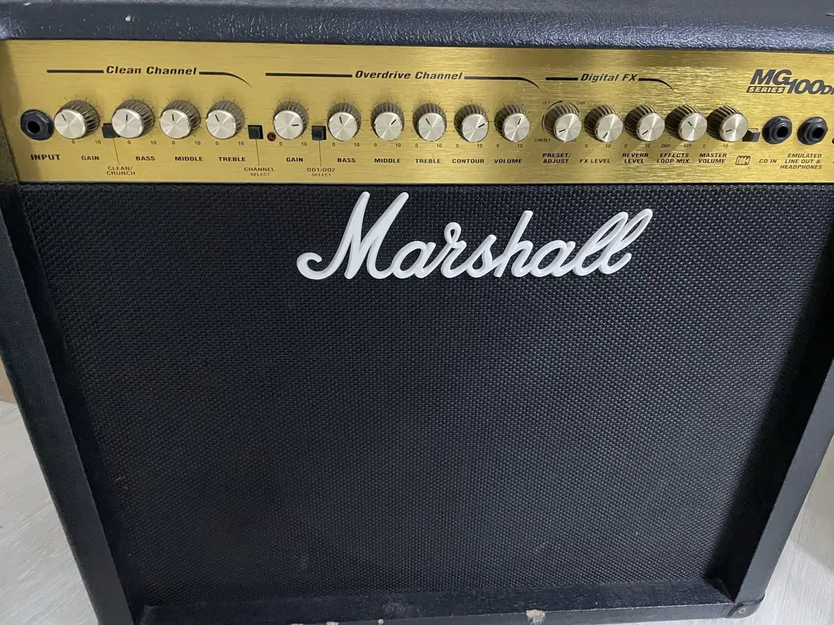 마샬 기타 앰프 Marshall Mg100DFX