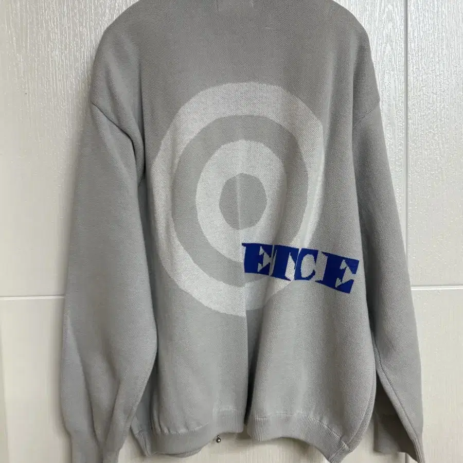 Etce DARTBOARD KNIT ZIP-UP JACKET / M