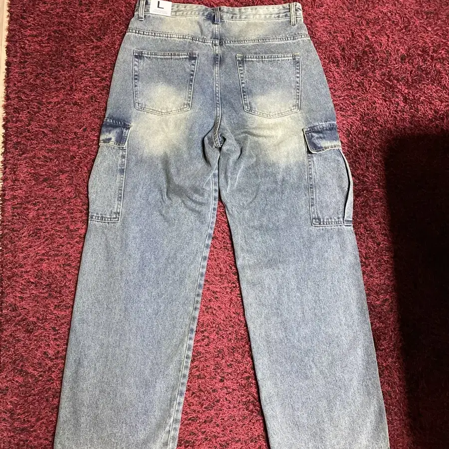 452 washed cargo wide 청바지 판매