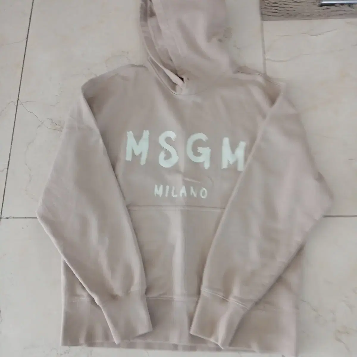 021 MSGM 박스로고 후드 스웻 M