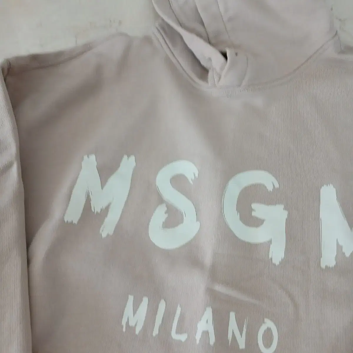 021 MSGM 박스로고 후드 스웻 M