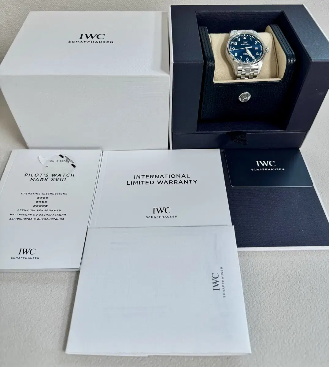 IWC 마크18 브레이슬릿 어린왕자_2022년