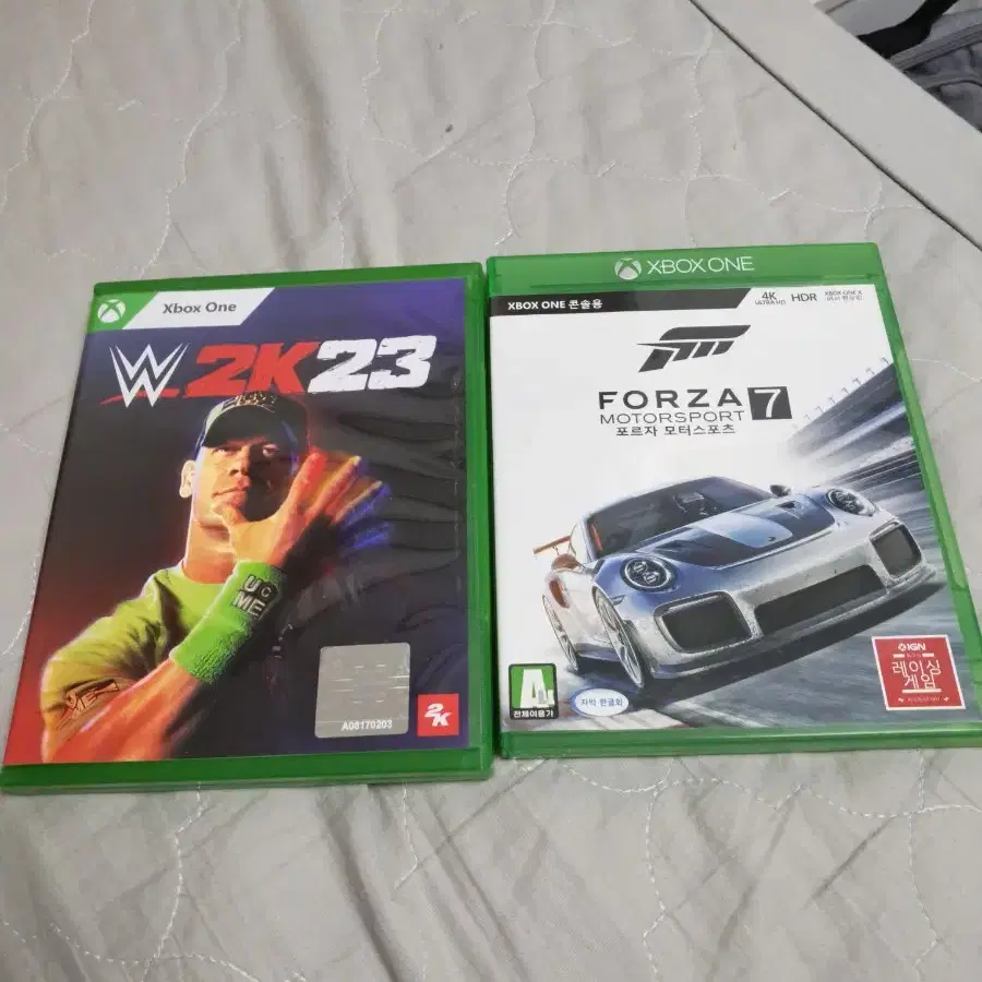 XBOX ONE WWE 2K23, 포르자7 일괄판매