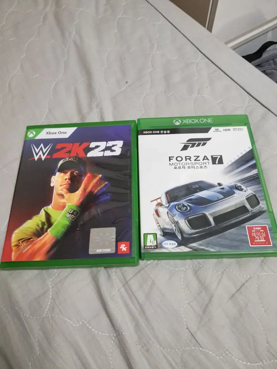 XBOX ONE WWE 2K23, 포르자7 일괄판매