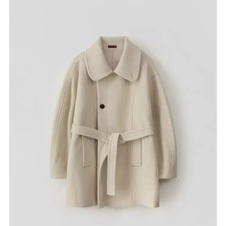 RRACE Cloud Single Overfit Coat Ivory