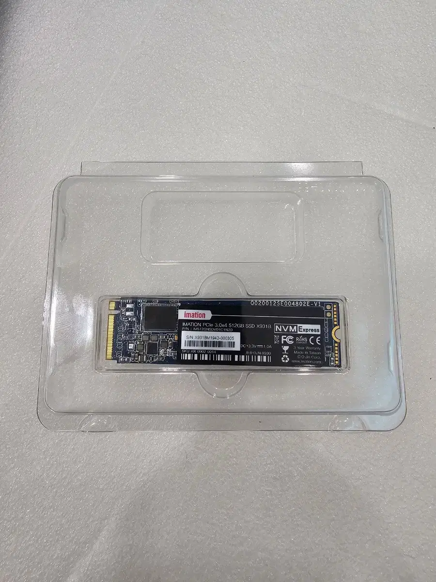 중고택포) NVME SSD 512G