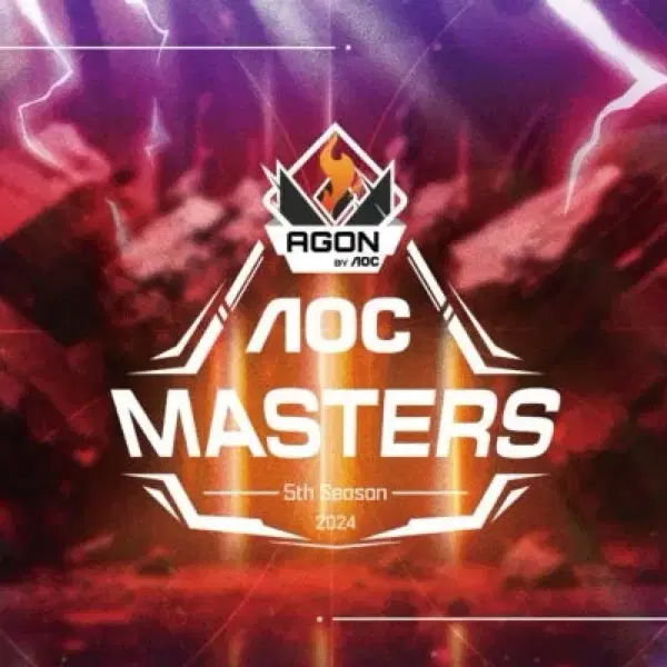 AOC MASTERS 게임대회 장패드! 알파스캔