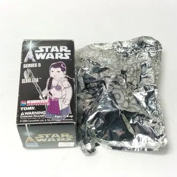 내부 가방 미개봉 STAR WARS 큐브릭 시리즈 5 슬레이브 레이아