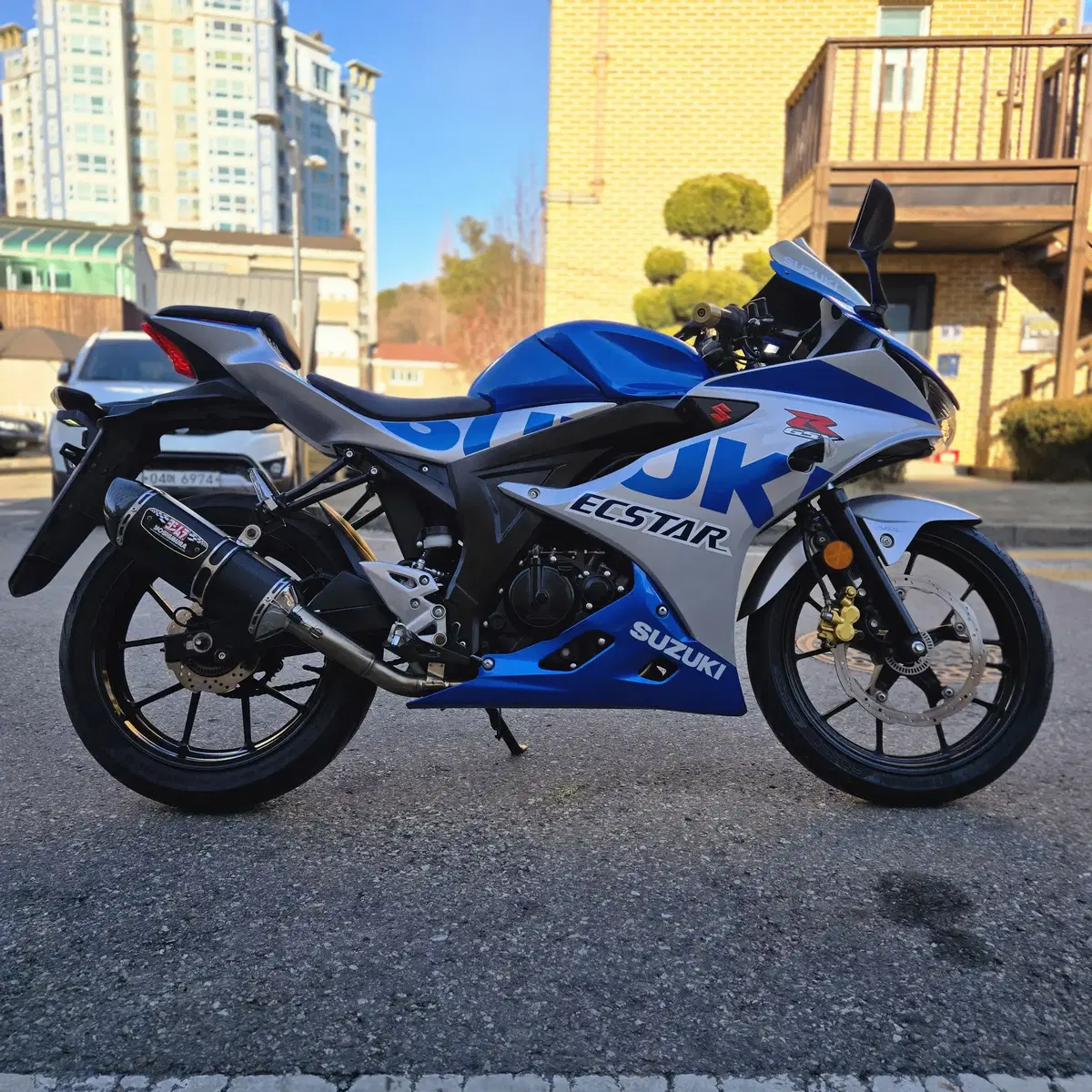 최저가)GSX-R125 21년식정품요시무라구변완 바이크저렴하게 판매합니다