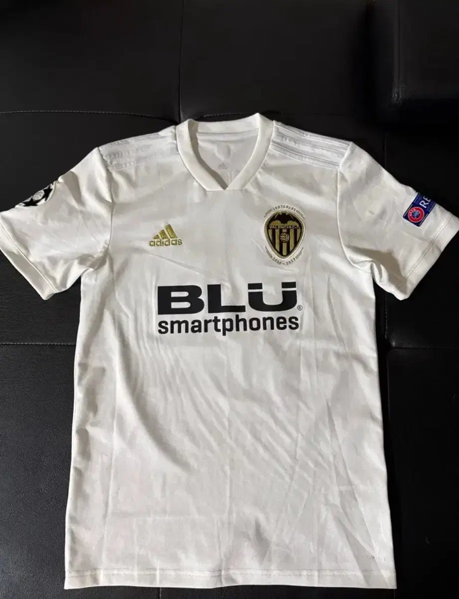 18-19 Valencia 100th Anniversary Lee Kang-in Debut Season Champions Jersey