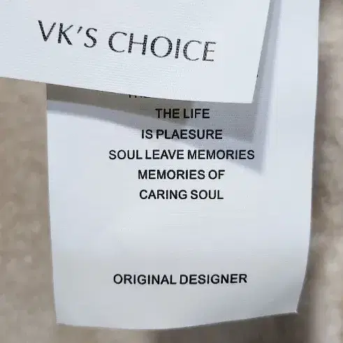 VK' CHOIcE퍼자켓