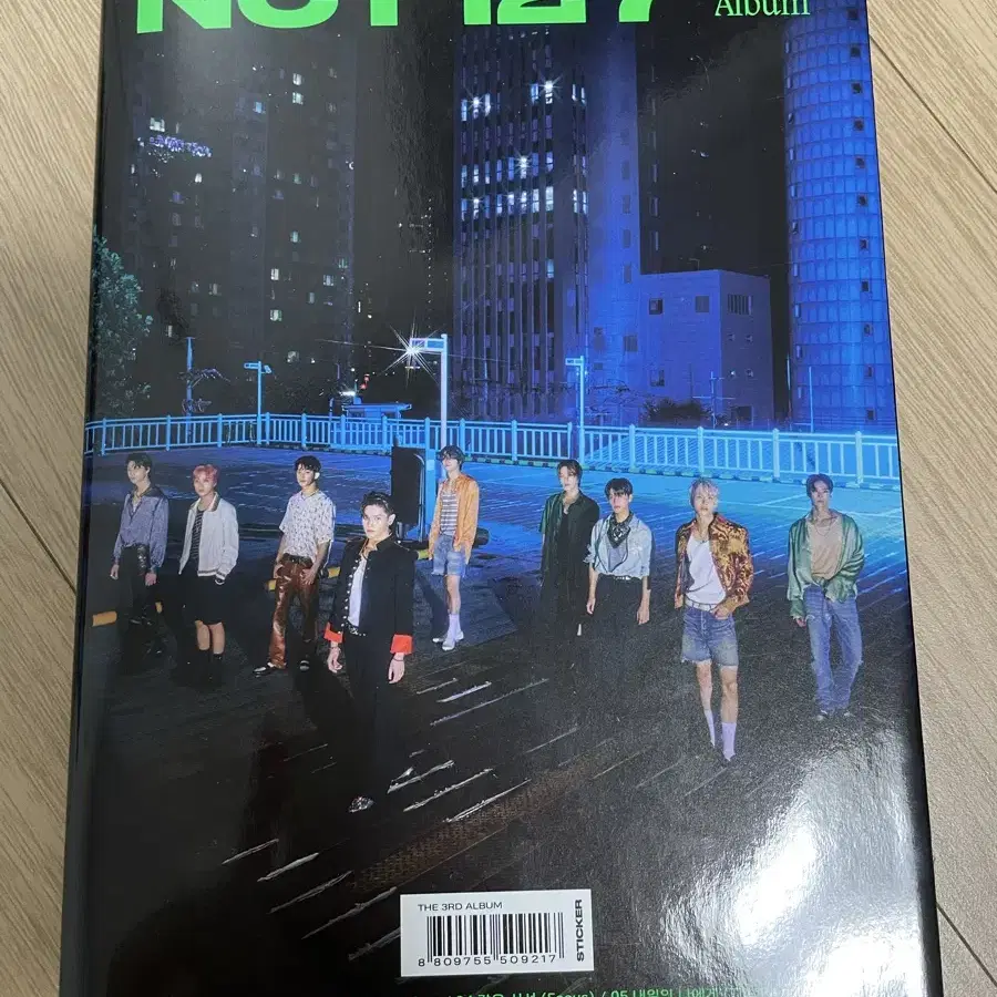 nct127 sticker 앨범