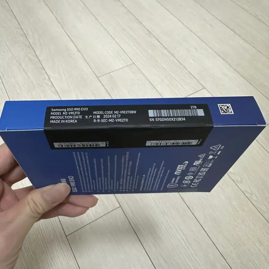 삼성 내장 SSD 990 EVO 2TB 새제품