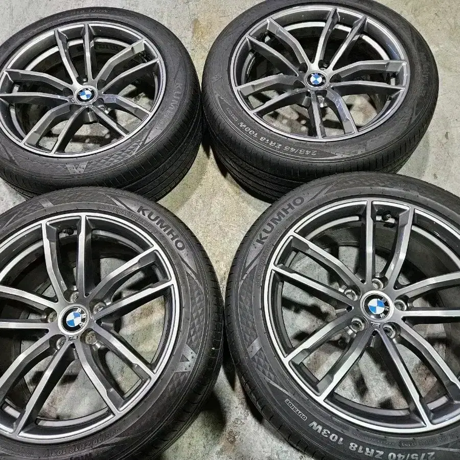 bmw5(g30) 18인치 휠타이어세트