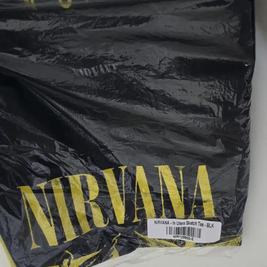 nirvana utero tee S 사이즈 너바나 30주년 티셔츠