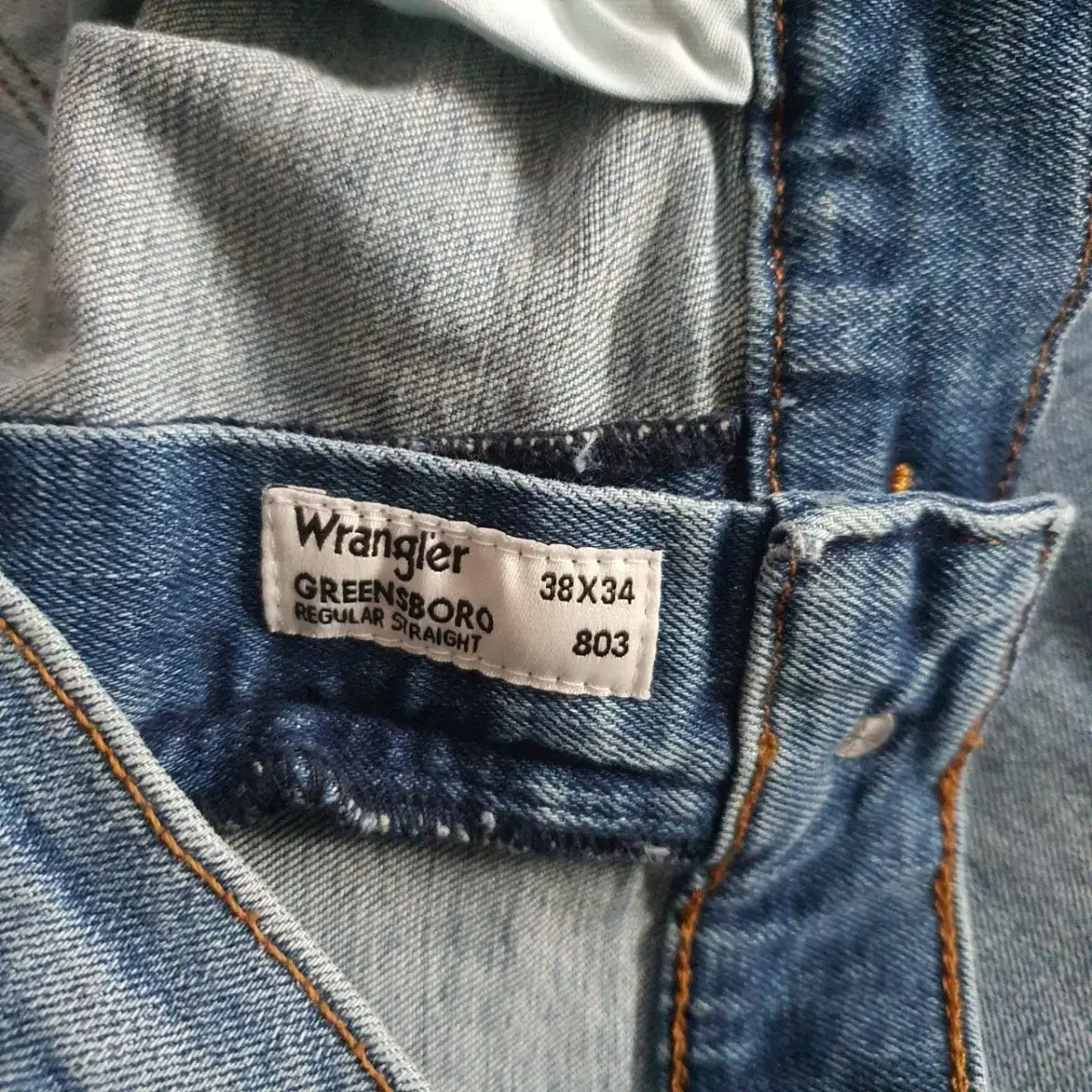 Wrangler 빈티지  Regular straight 데님