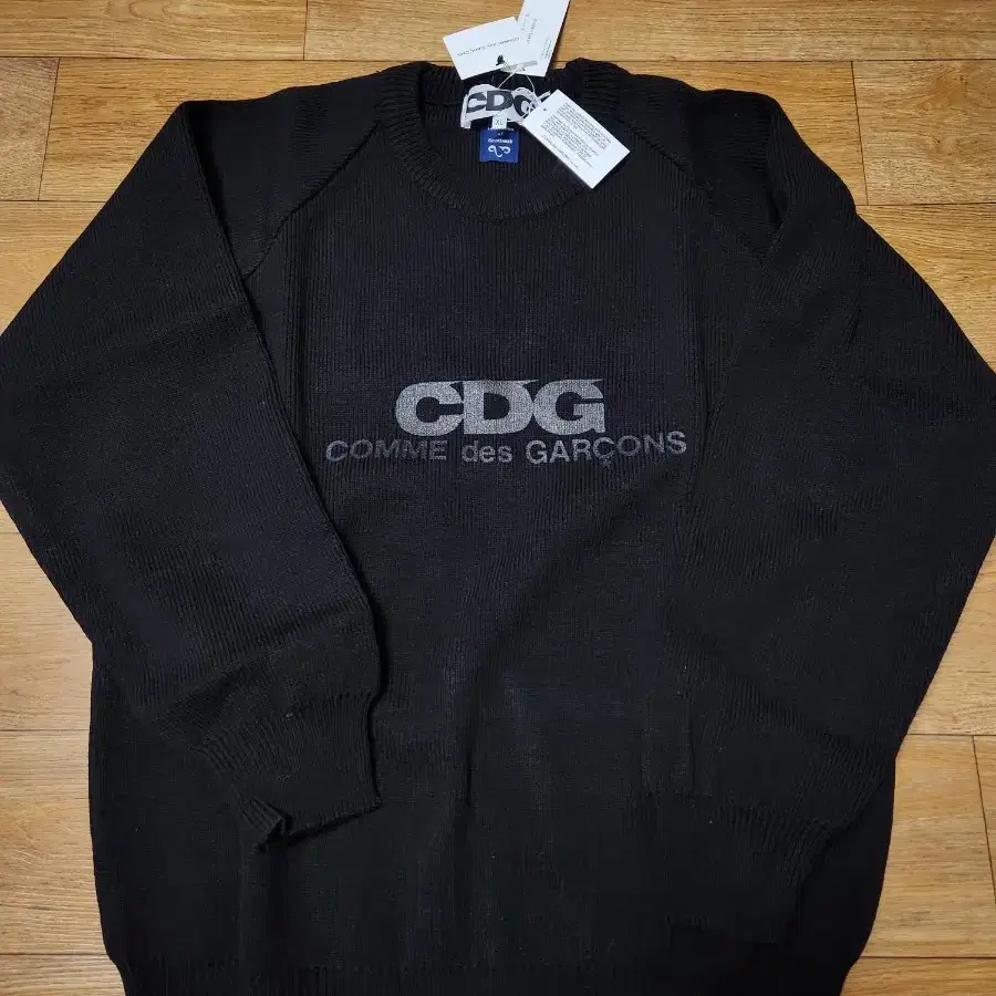 꼼데가르송 cdg 블랙 니트