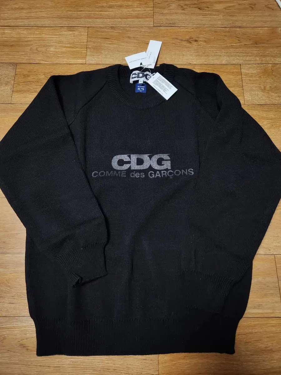 꼼데가르송 cdg 블랙 니트