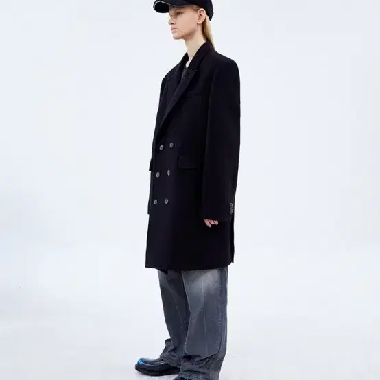 아더에러 쿠퍼 코트 Cooper peacoat Noir A2