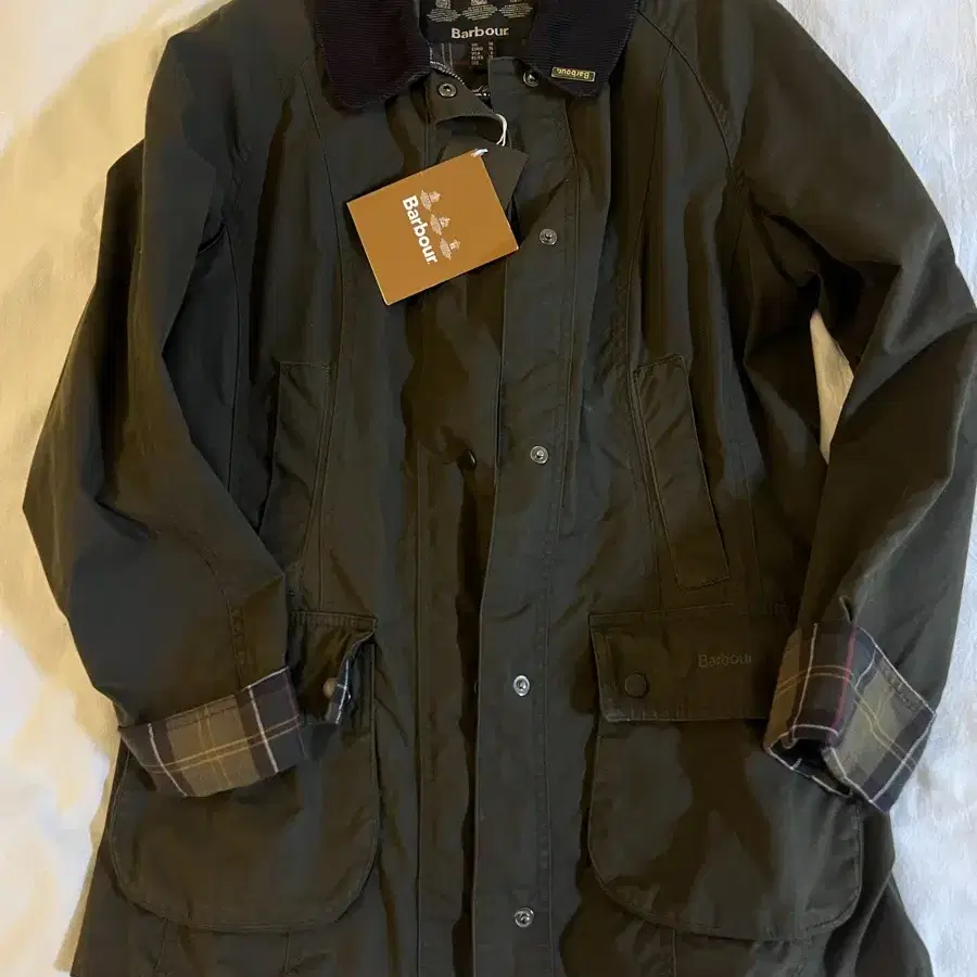 바버 barbour 클래식 비드넬 자켓 36