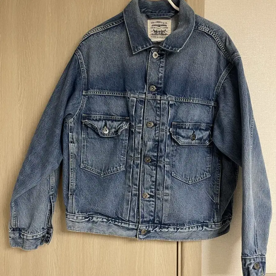 리바이스(Levi's Made&Crafted) 오버사이즈 데님 트러커S