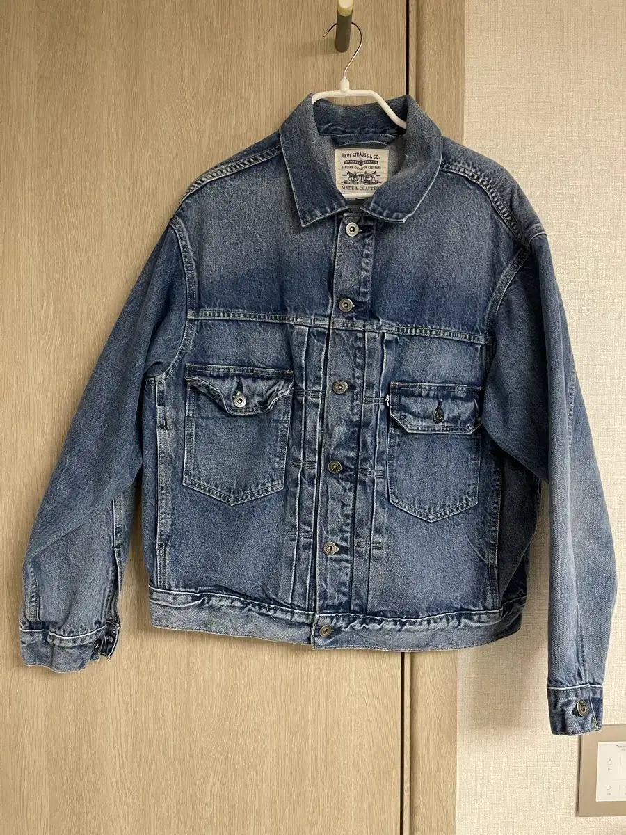 리바이스(Levi's Made&Crafted) 오버사이즈 데님 트러커S