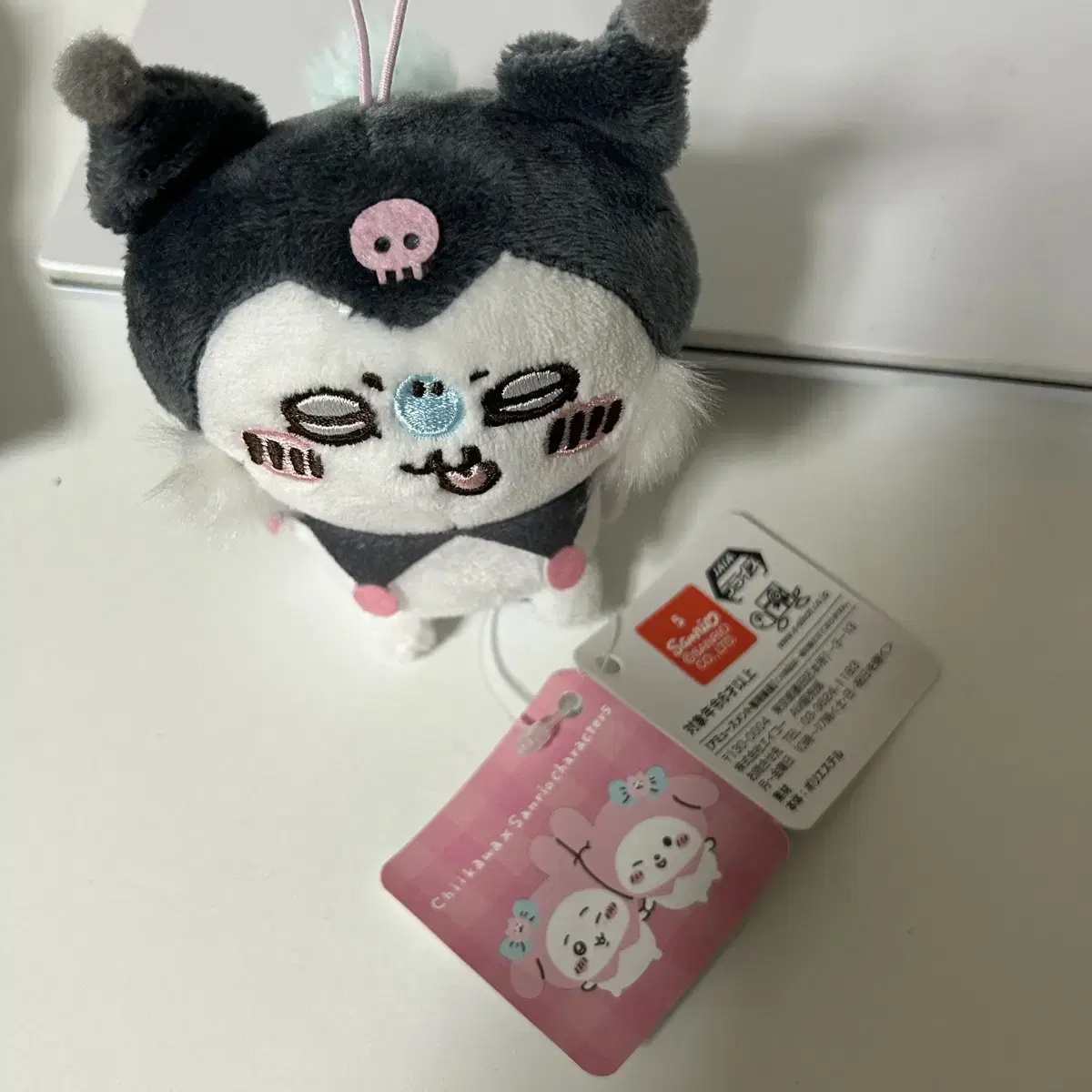 Chiikawa Sanrio Collaboration Kuromi Momonga Mascot