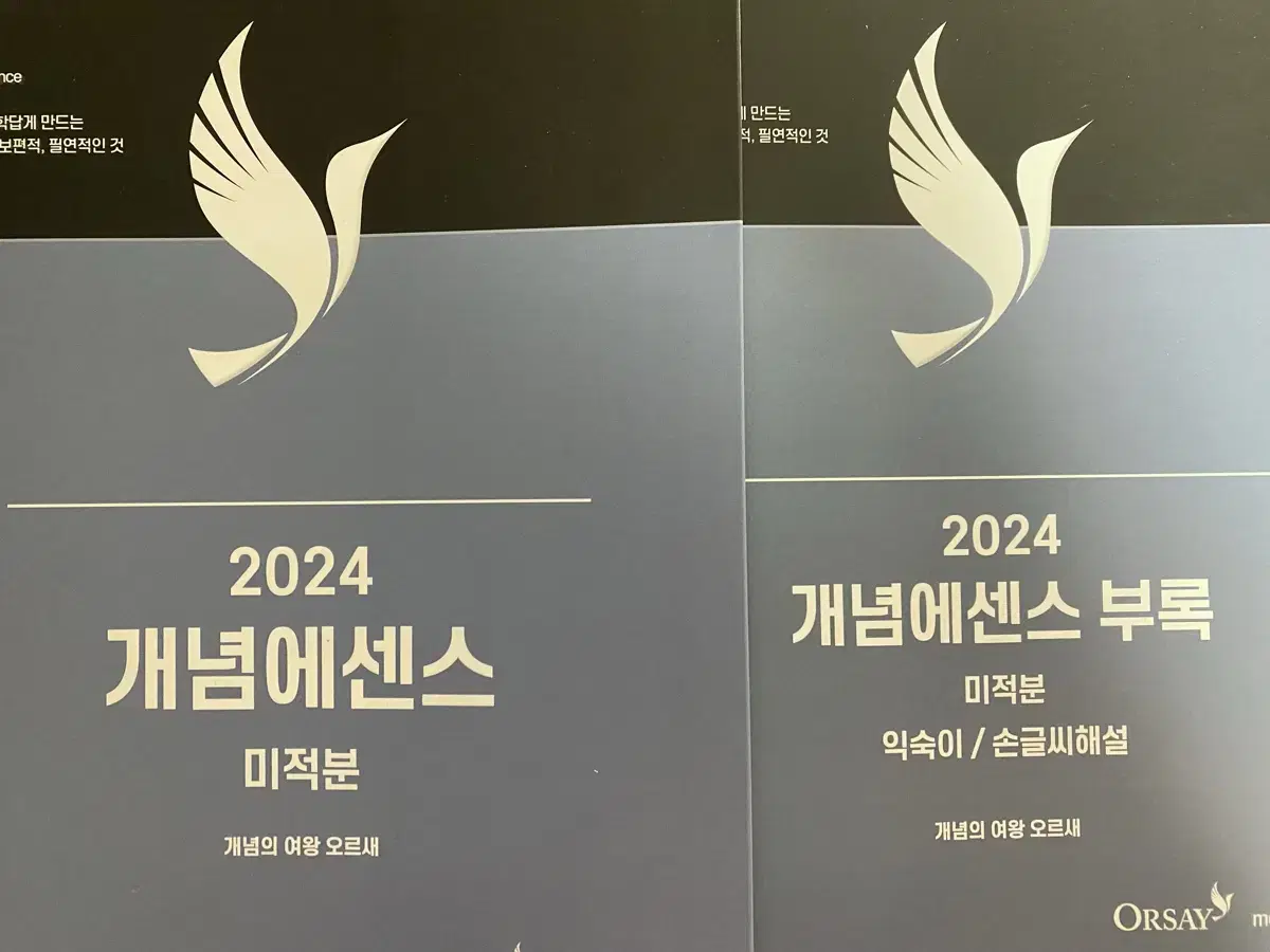 2024 오르새 개념에센스 미적분