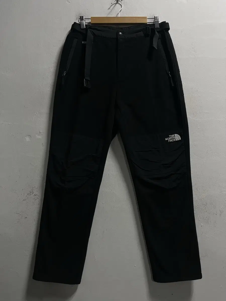 30-32 North Face Windstopper Fleece-lined Fleece-banded Pants Trousers Genuine