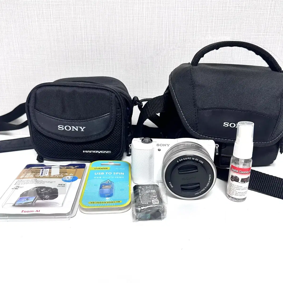 소니 sony a5000 미러리스 카메라 세트