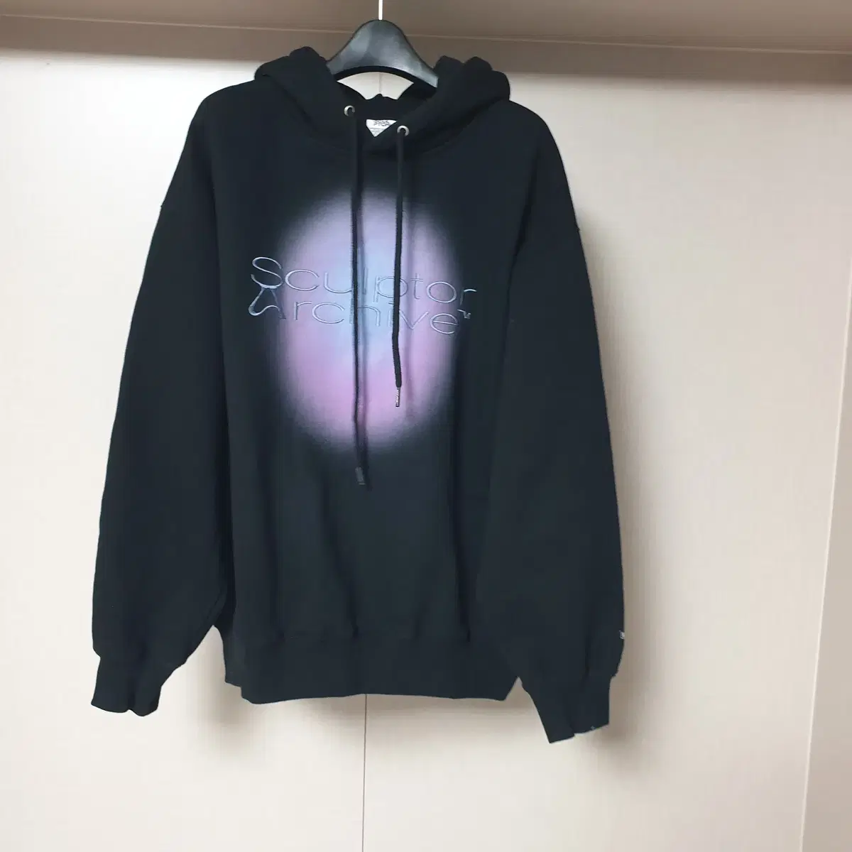 M)스컬프터 Colour Logo Hoodie  기모 후디