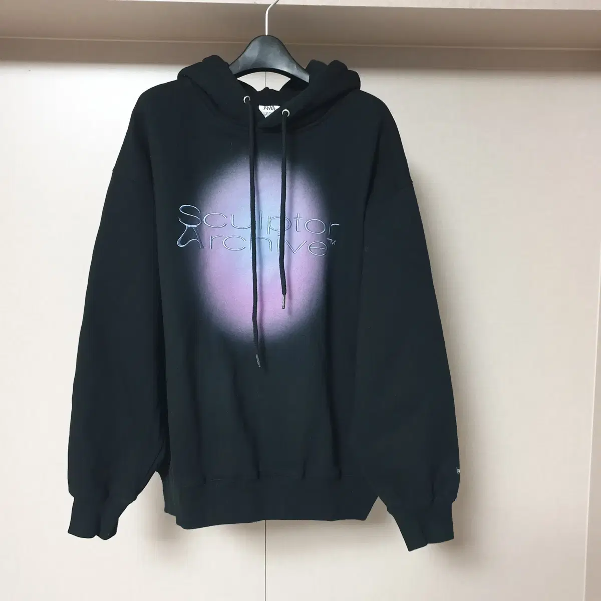 M)스컬프터 Colour Logo Hoodie  기모 후디