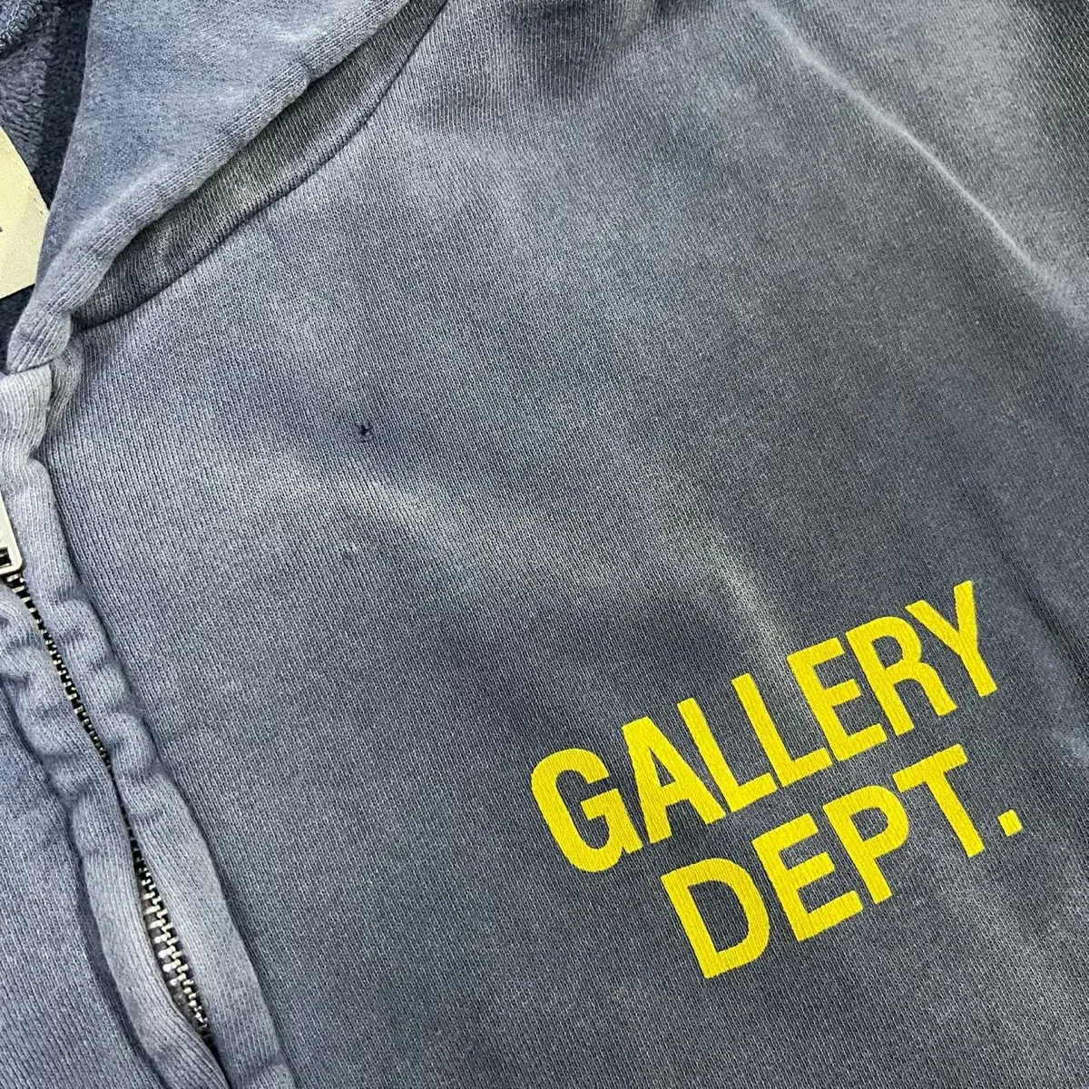 105 GALLERY DEPT 갤러리 디파트먼트 피그먼트 후드 집업