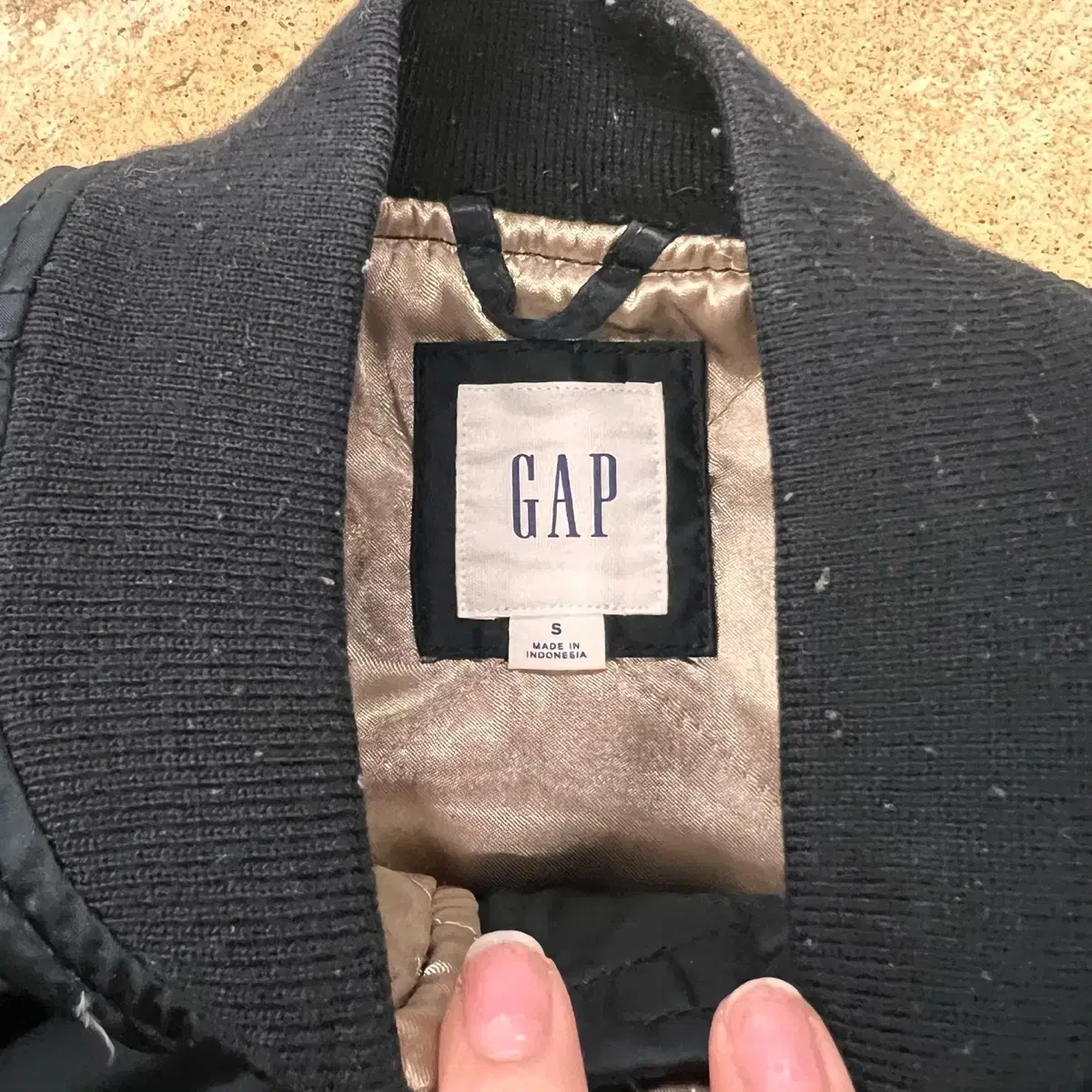 [정품/S] gap 갭 여성 블랙 자켓