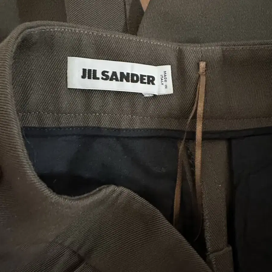 JILL SANDER 기본 팬츠