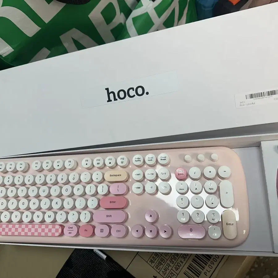 hoco. 저소음 무선 키보드 마우스 세트