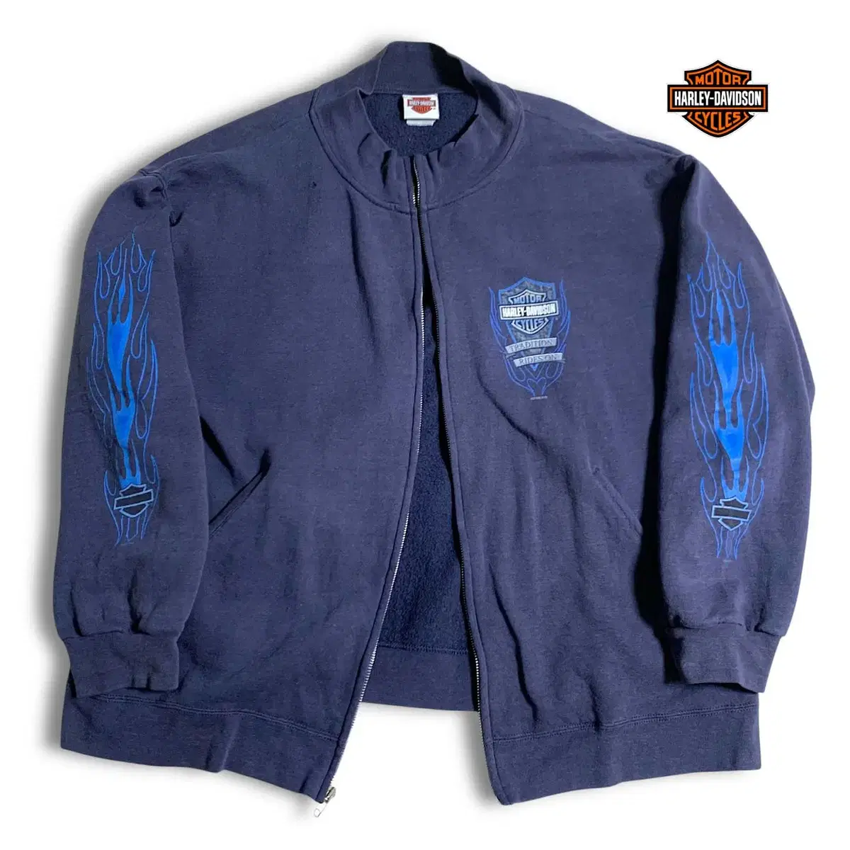 [XL~2XL] Harley davidson zipup