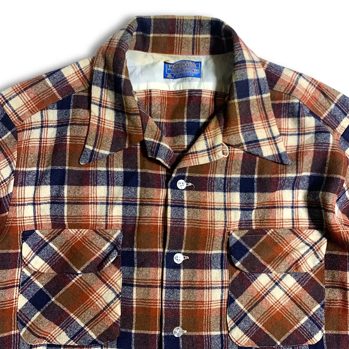 [XL] Pendleton wool checkered shirt