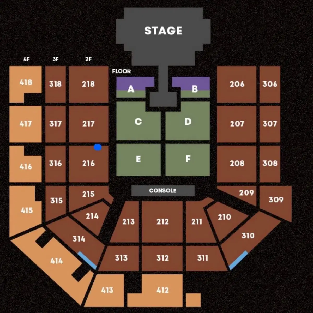 태양 콘서트 첫콘 216구역 양도