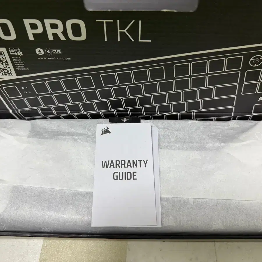 (풀박스)커세어 K70 pro tkl mgx 래피드트리거 키보드 팝니다.