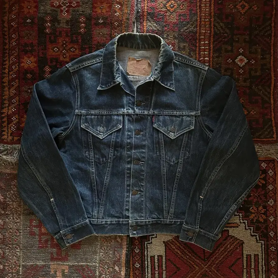 60s VINTAGE LEVIS 557XX DENIM JACKET rrl