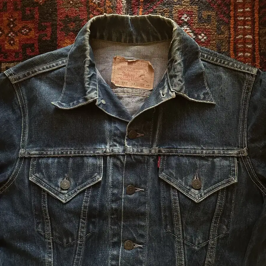 60s VINTAGE LEVIS 557XX DENIM JACKET rrl