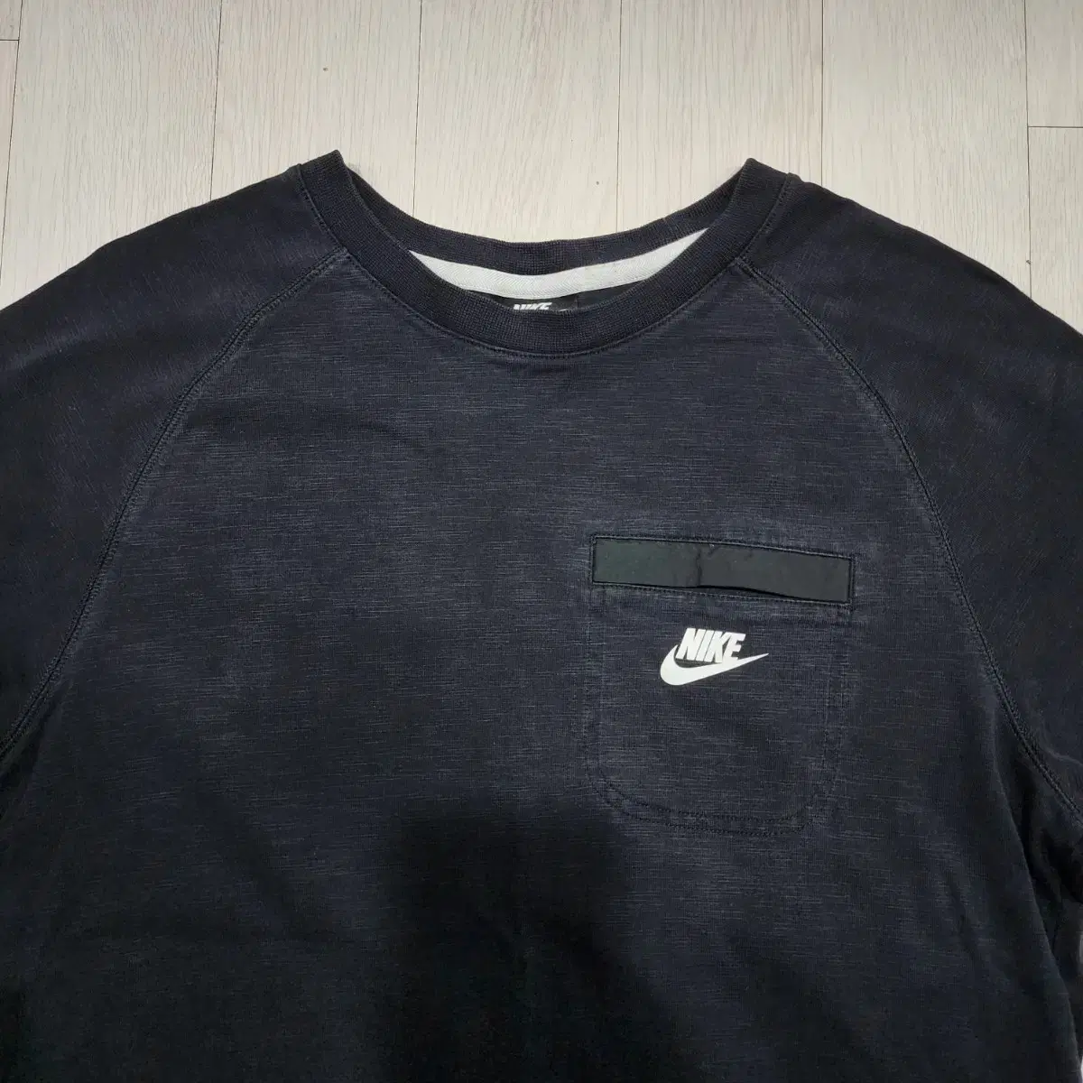 NIKE 나이키 워싱 차콜 반팔티셔츠 L