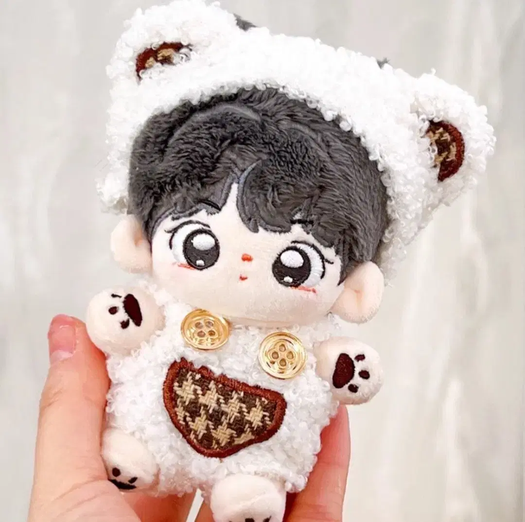 테디베어 곰인형 10cm 인형옷