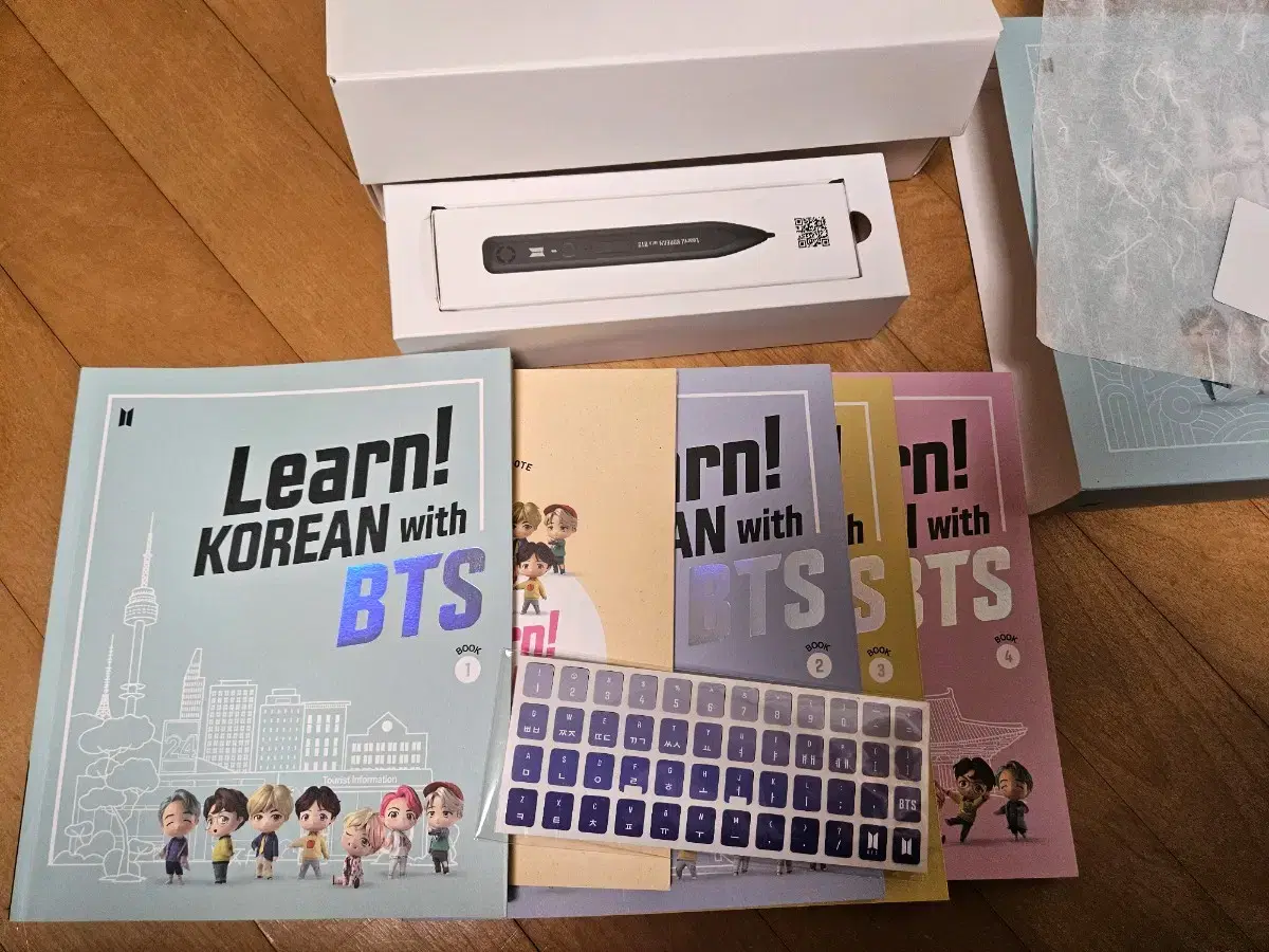 Learn! korean with BTS 교재